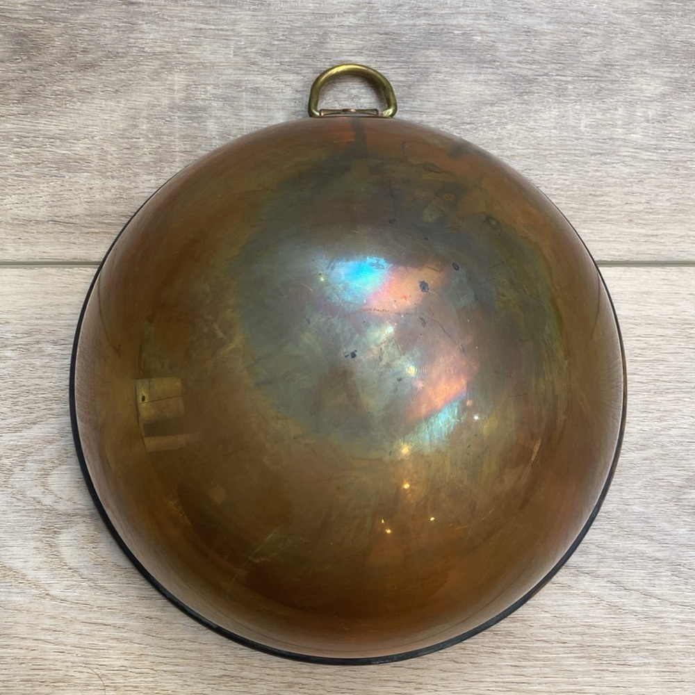 Vintage‎ Copper Bowl Mold Mixing Bowl - Picture 3 of 5